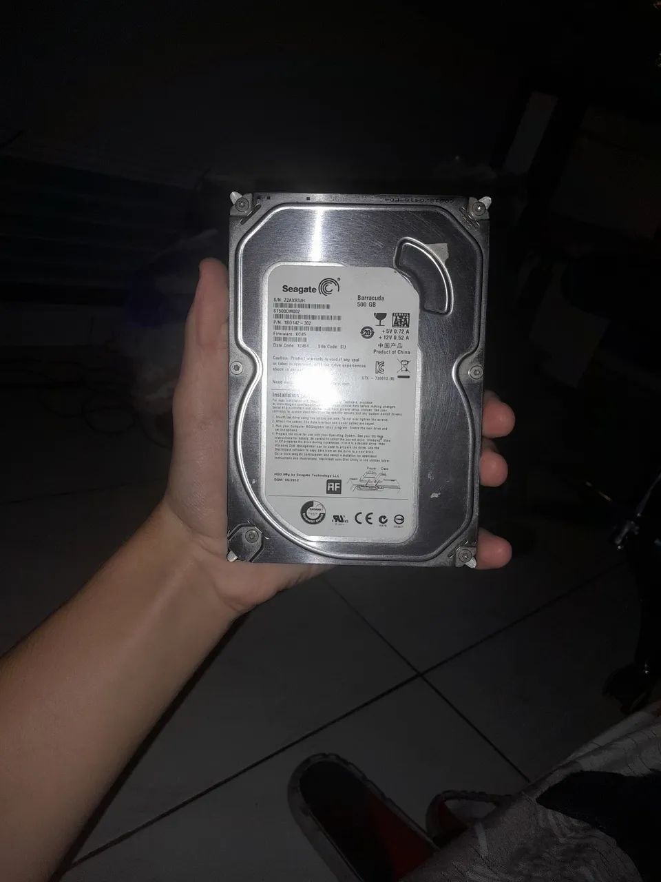 Hd Seagate 500gb quebrado - Foto 4