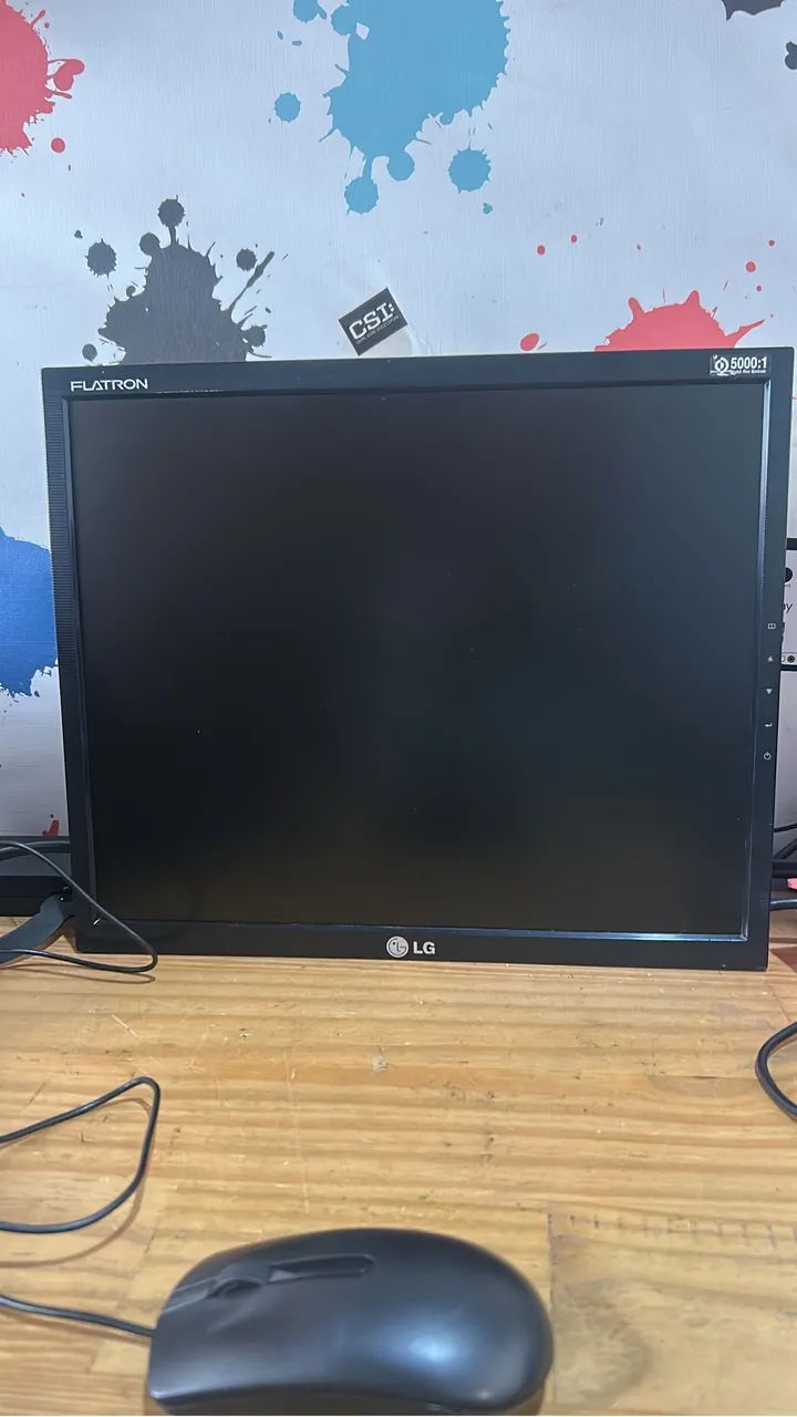 Monitor LG 17 polegadas sem base 