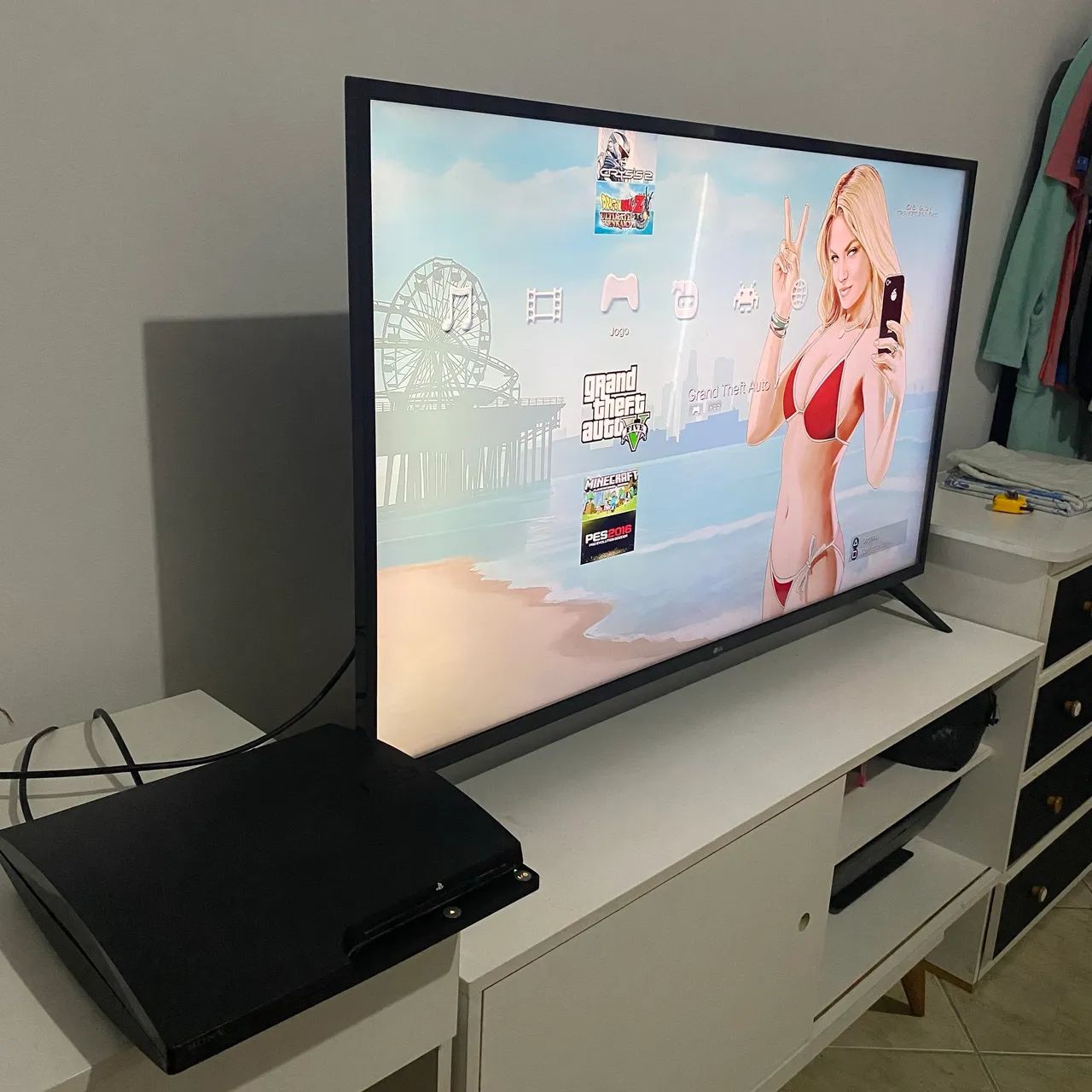 Ps3 com Jogos e Lojas/Entrega Grátis  - Foto 5