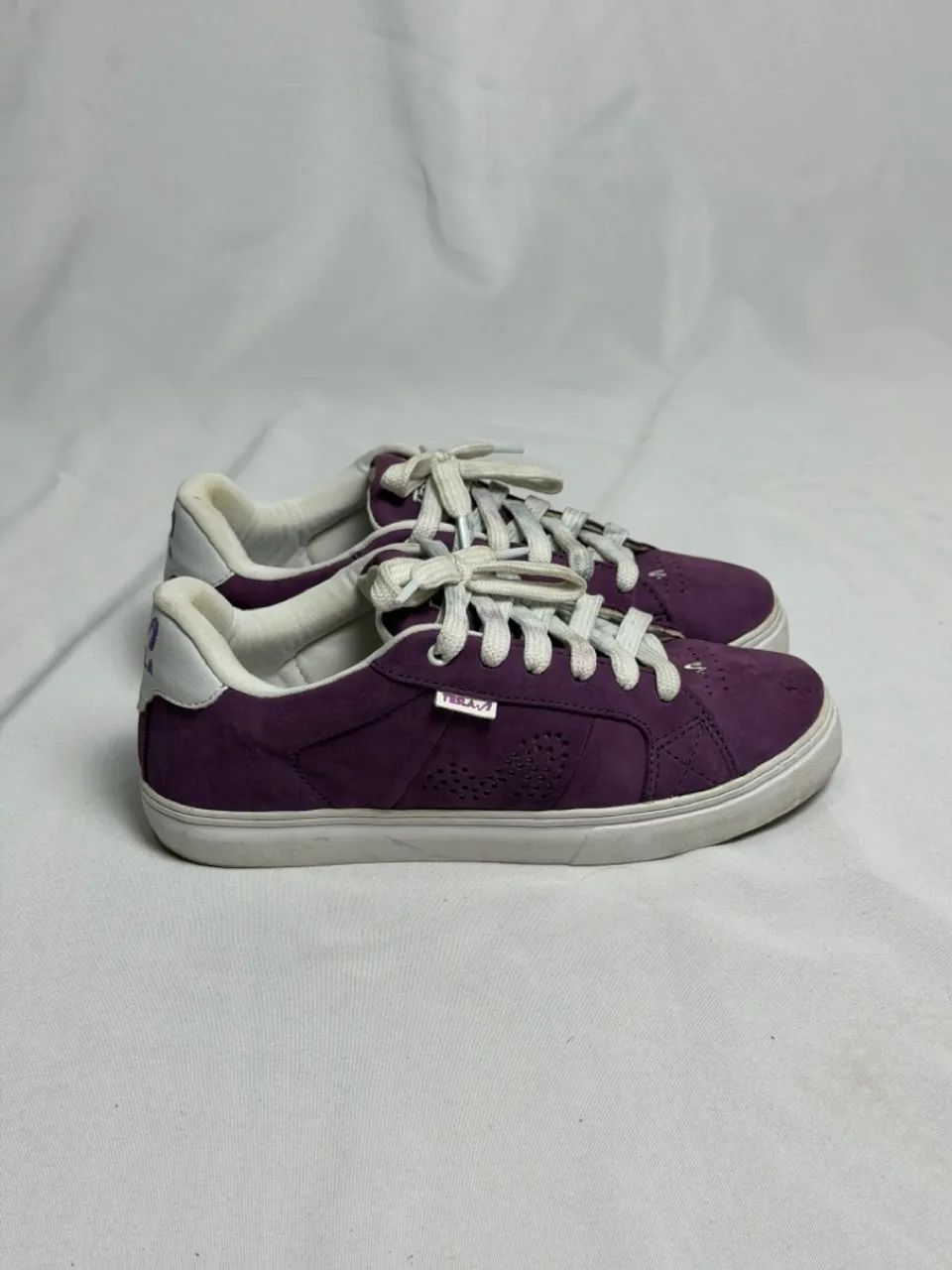 tênis tesla roxo tamanho 41 - Foto 3