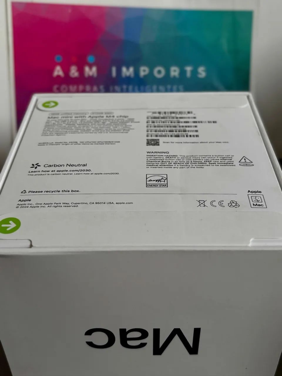 Mac Mini M4 16RAM 512GB Lacrado - Foto 2