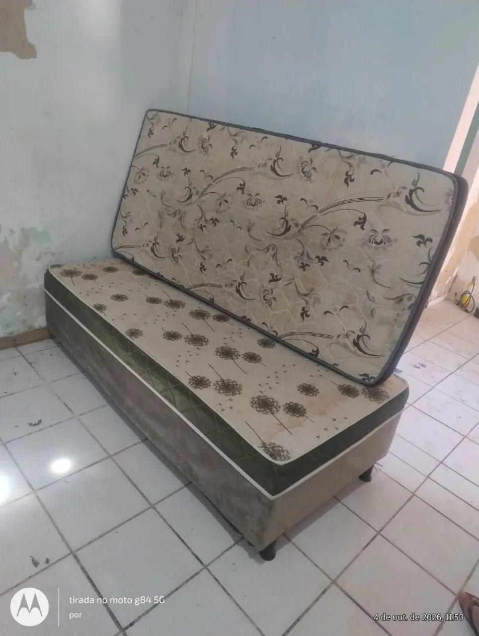 Cama de solteiro base e colchão 190 - Foto 3