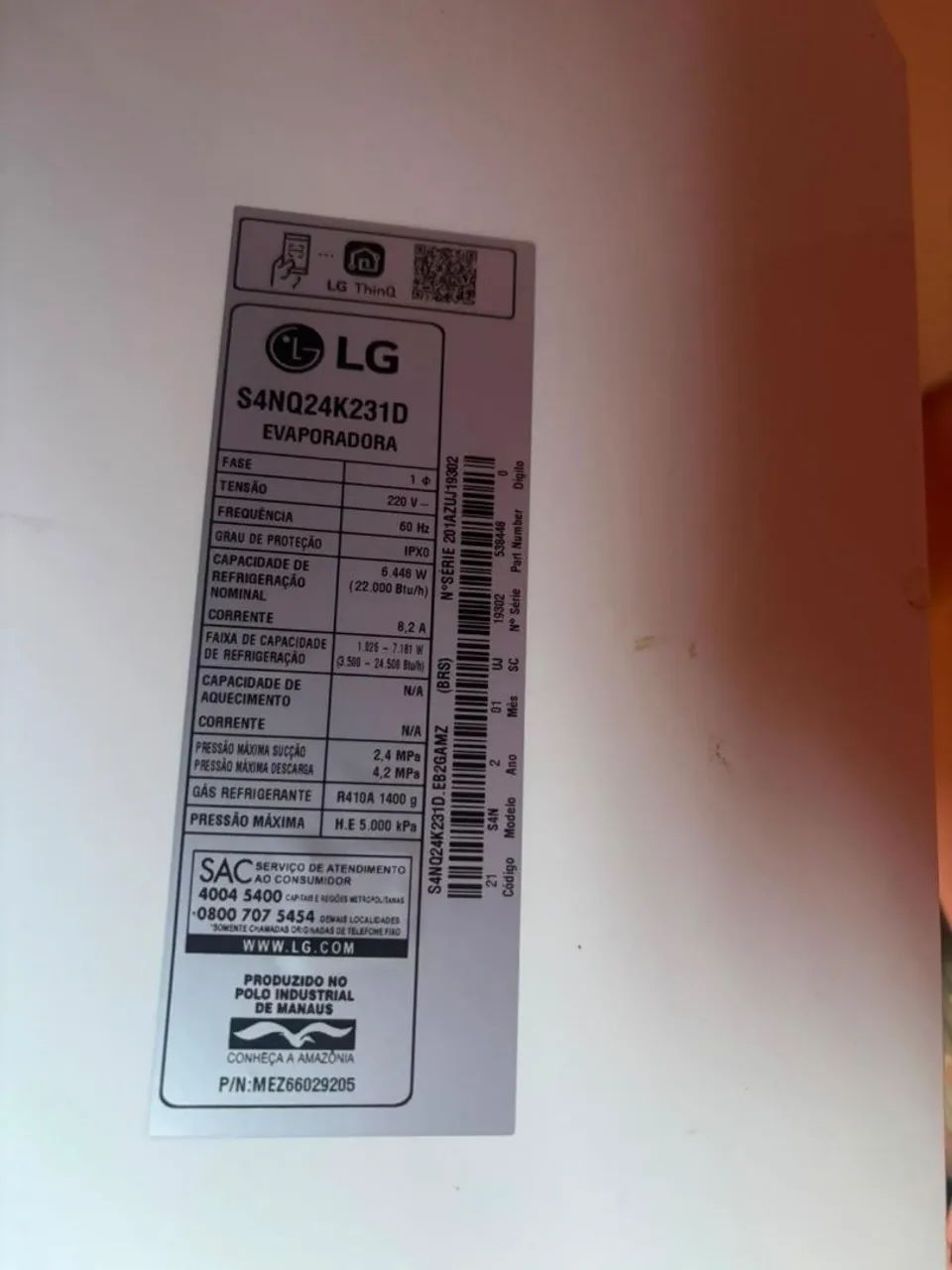 Ar Condicionado LG Inverter  - Foto 4