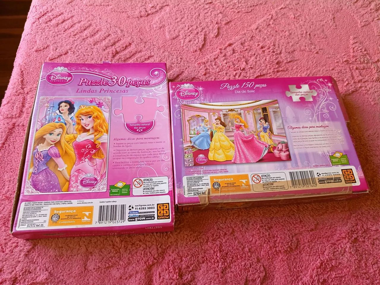 2 Quebra-cabeças Princesas Disney  - Foto 2