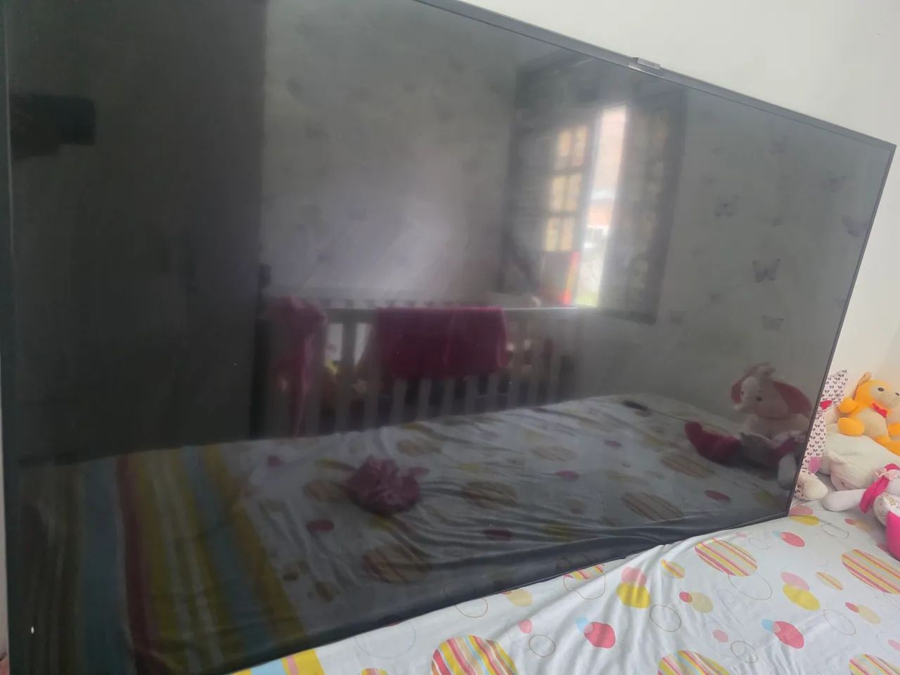 Smart TV Samsung 65 polegadas não liga 