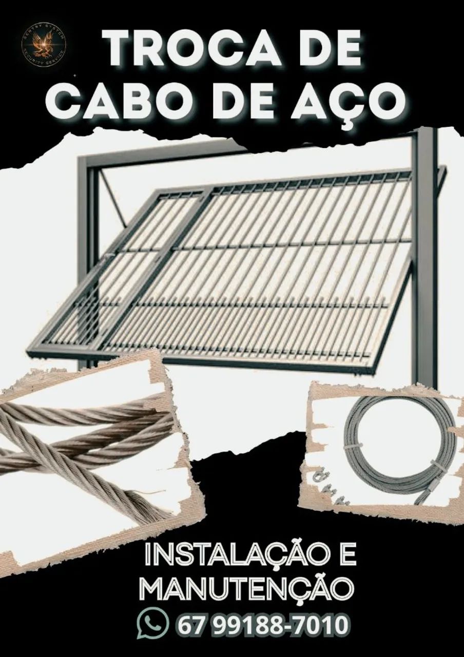 Troca De Cabo De Aço Para Portão: Reparo 