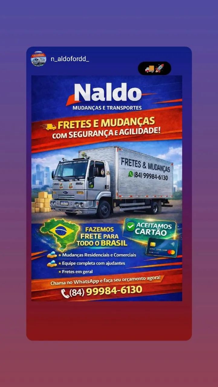 Fretes e mudanças 