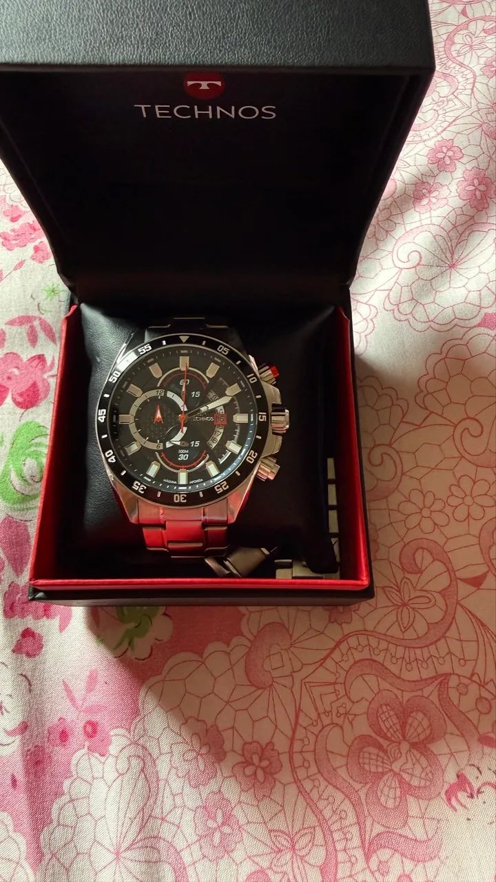 Relógio technos ts carbon