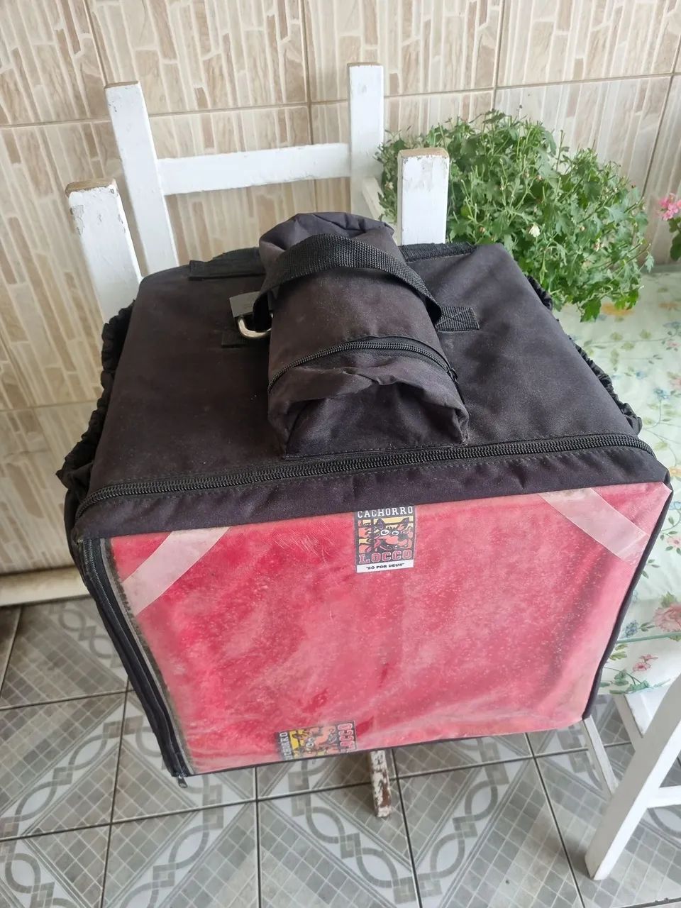 Bag de entrega ifood etc sem uso nova - Foto 4
