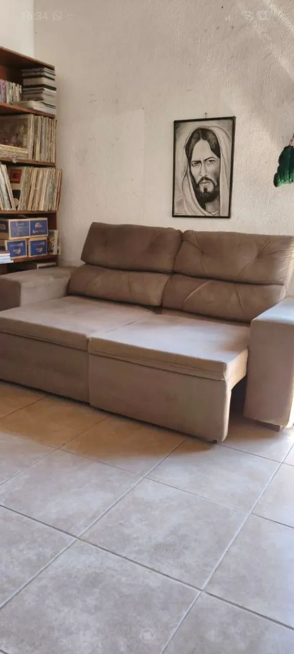 Sofá retrátil lindo super conservado  - Foto 2