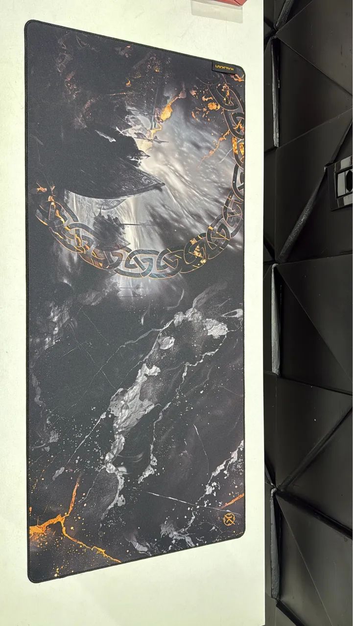 Mousepad gamer extra grande Kalkan 90x40x4