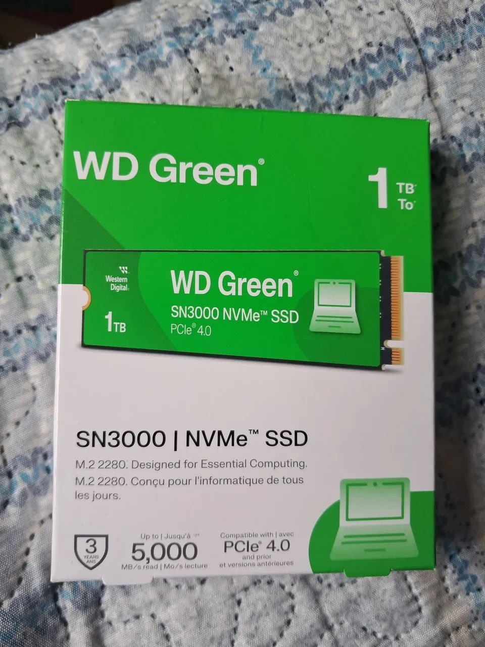 SSD NVME M2 2280 1TB WD GREEN
