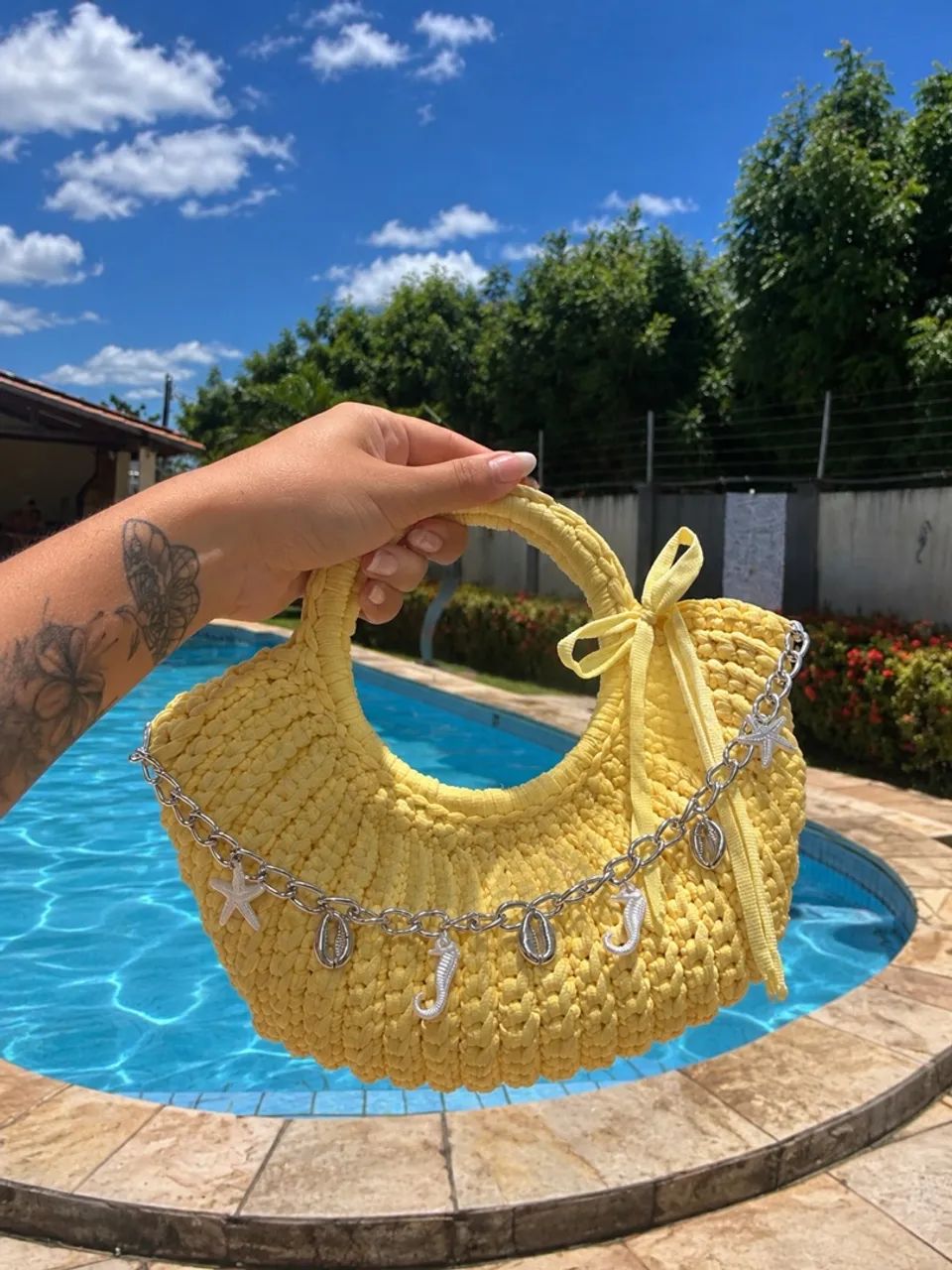Bolsa de crochê  - Foto 2