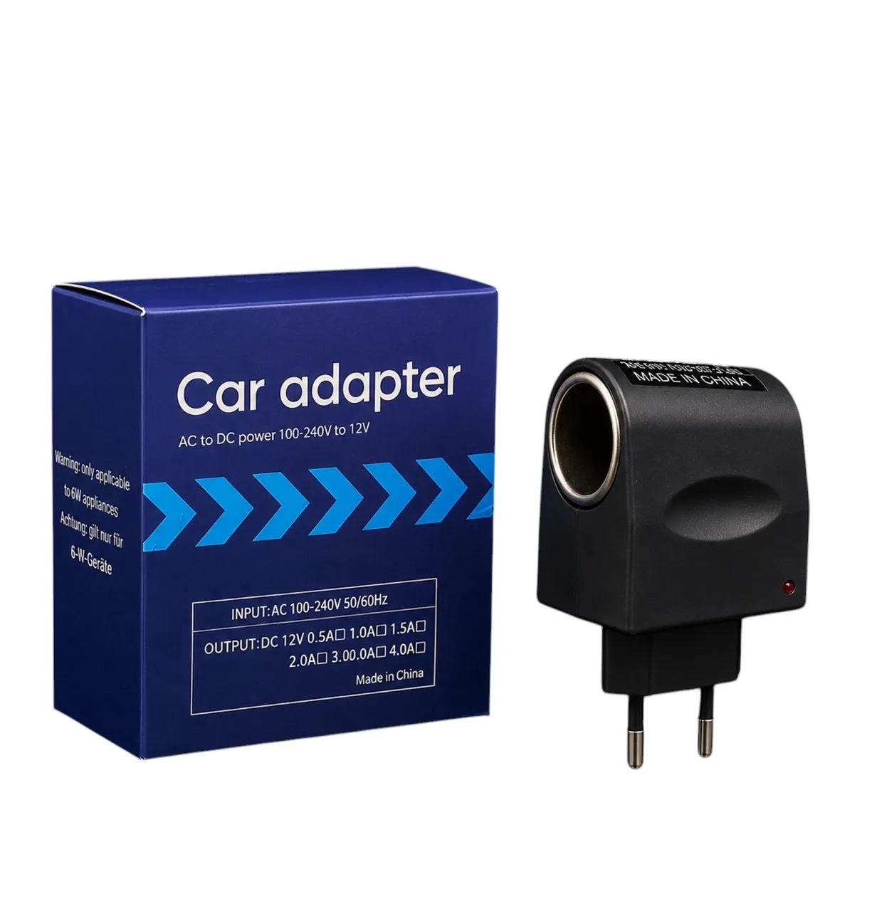 ADAPTADOR 12V AUTOMOTIVO PARA 220V TOMADA