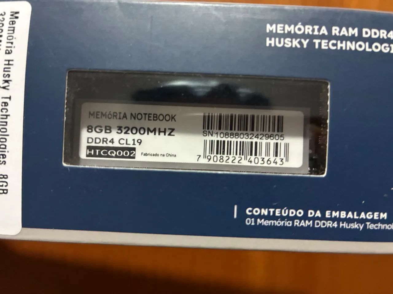 Memória RAM DDR4 8gb 3200MHz HUSKY TECHNOLOGIES - Foto 2