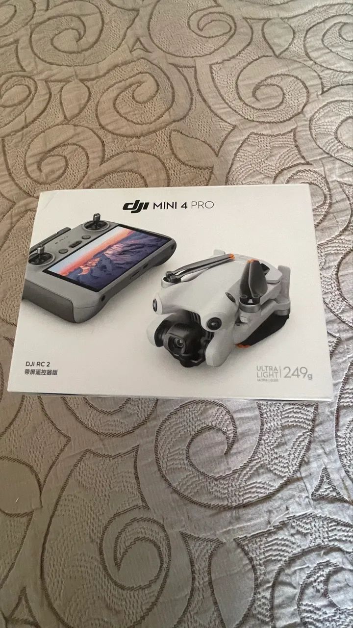 Drone Mini 4 pro semi novo com protetor de hélices  - Foto 2