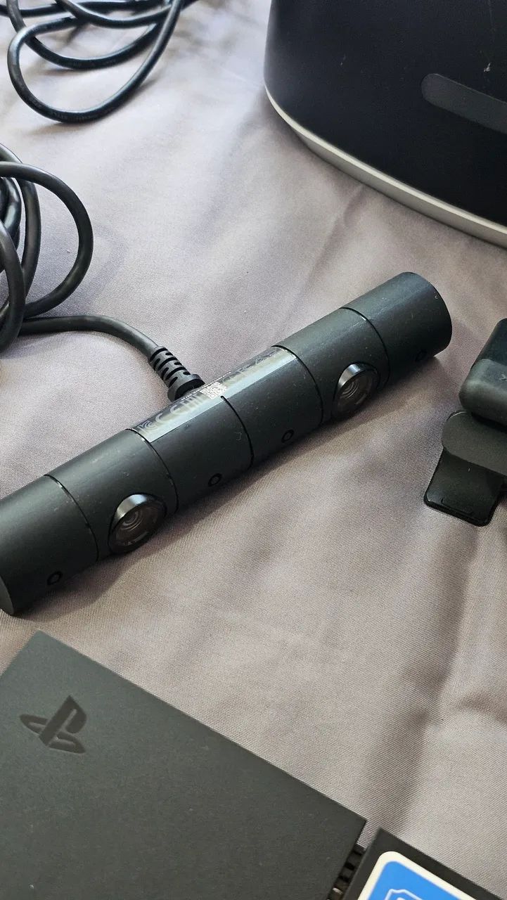PlayStation VR PS4 Completo na Caixa Original + Câmera e Cabos - Foto 4