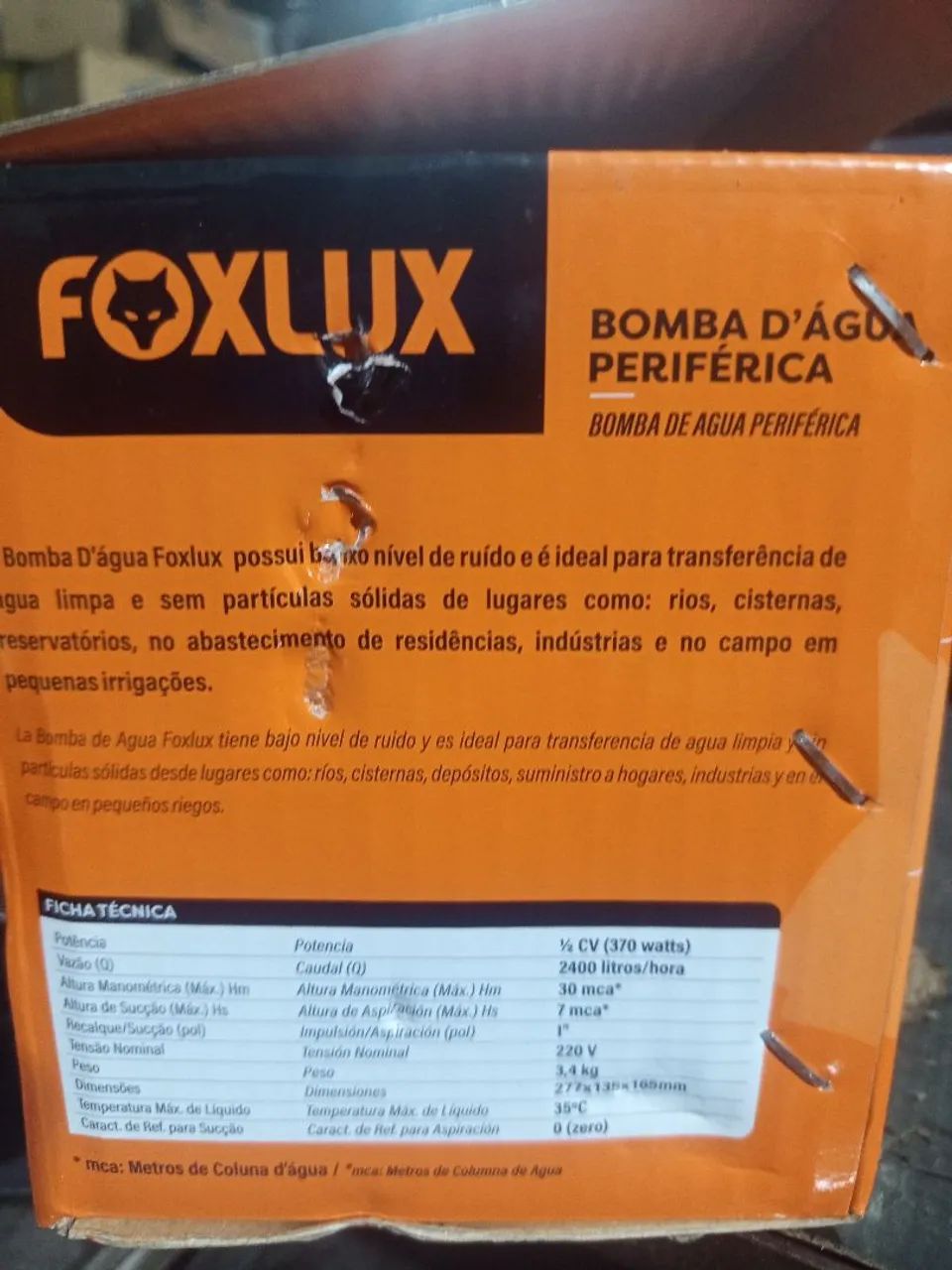Bomba d'água foxlux  - Foto 5