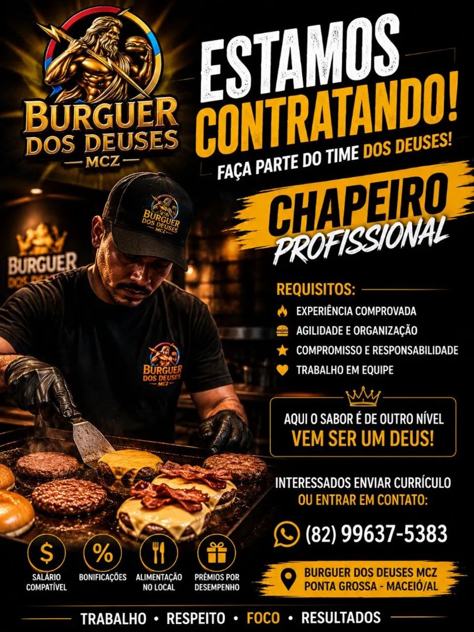 Chapeiro profissional 