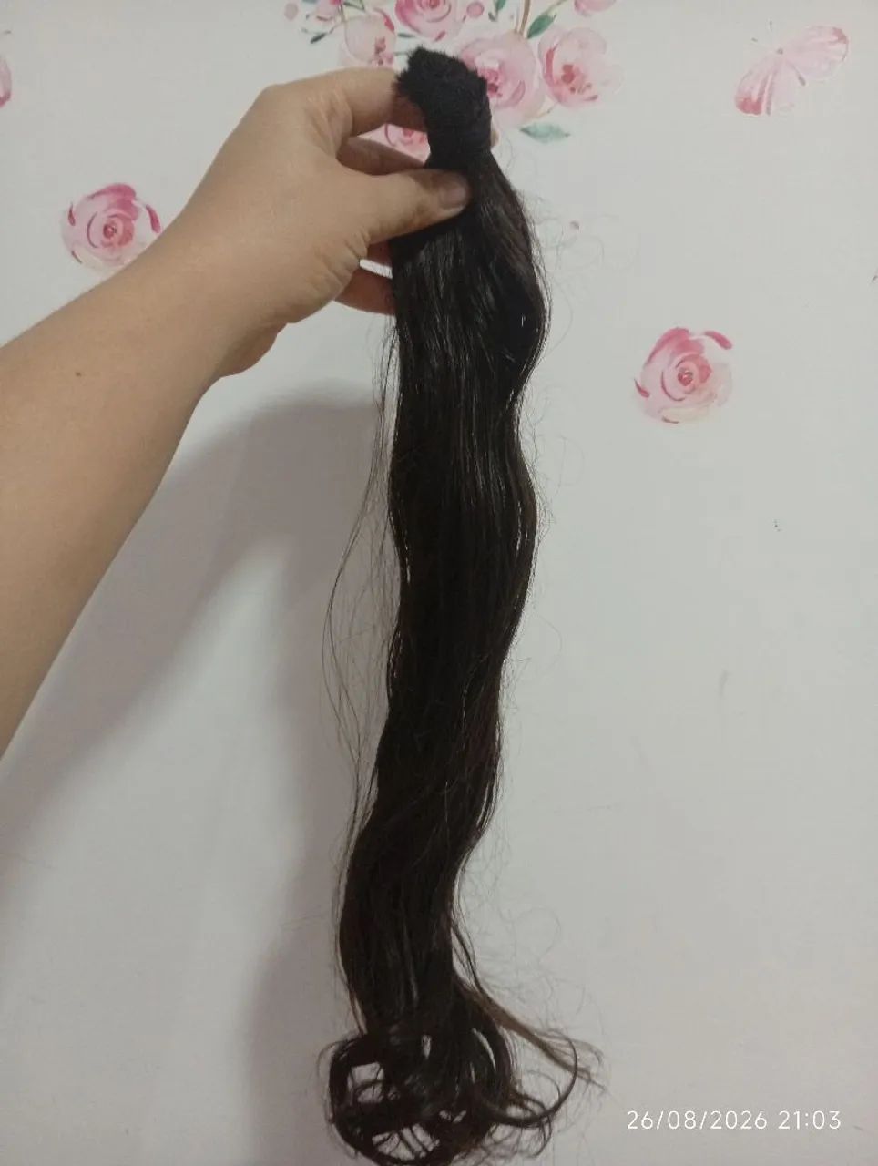 Vendo cabelo humano Natural, virgem  - Foto 4