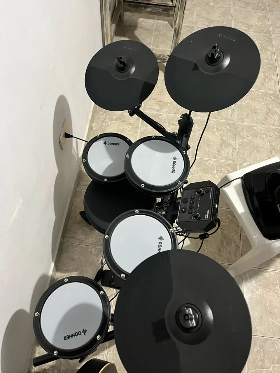 Bateria eletrônica Donner 