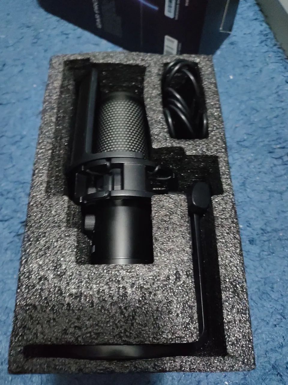 Microfone Pichau Izar Pro PFT, RGB, USB, Preto Microfone Condensador  - Foto 2