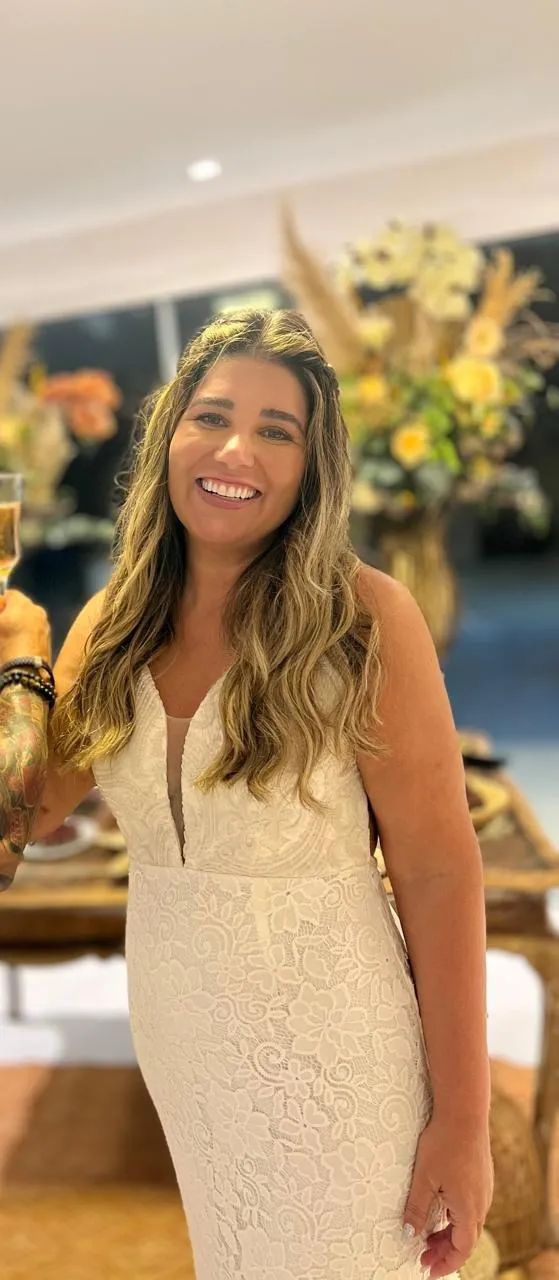 Vestido adulto de renda - Foto 3