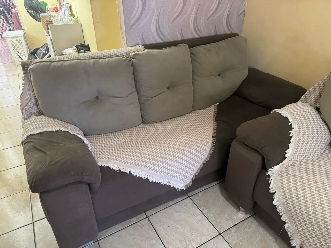 Conjunto de Sofá - Usado  - Foto 3