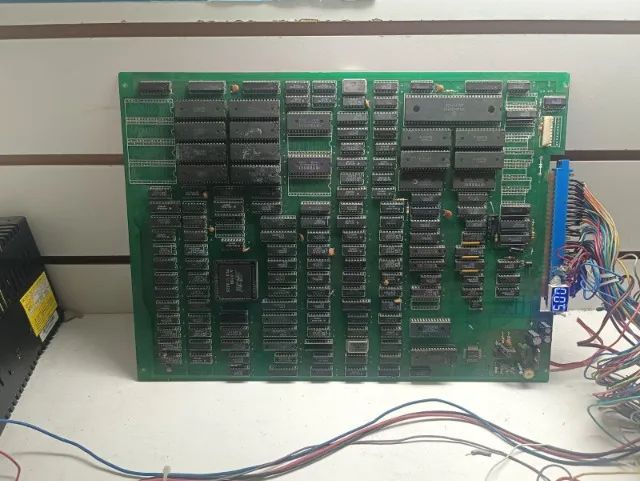 placa fliperama Jamma Cadillac Dinossaur - Foto 2