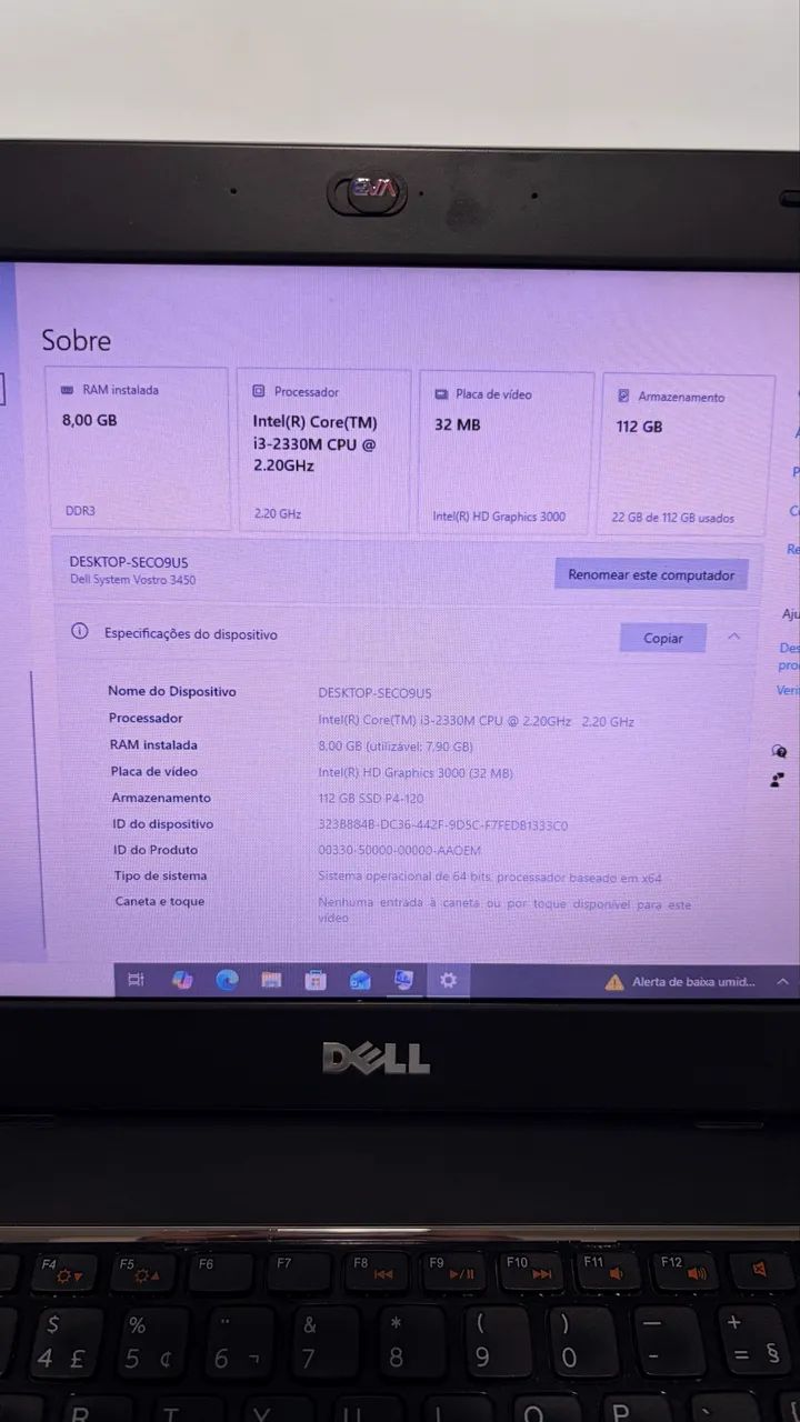 Notebook Dell Vostro 3450 - Foto 5