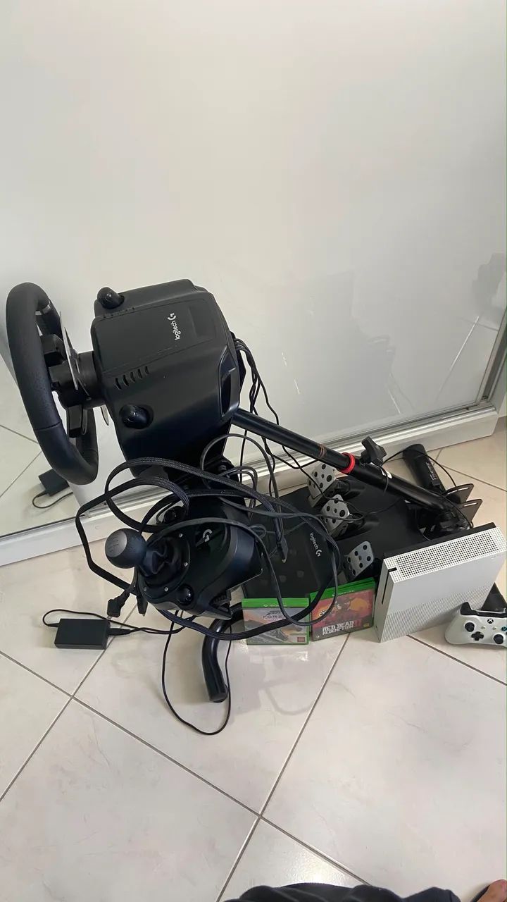 Volante logitech g920+xbox one s