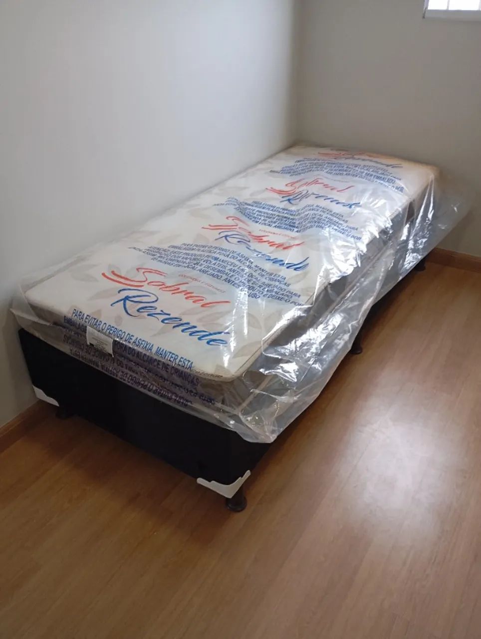 Cama Box Solteiro Colchão D33 Nova  - Foto 5