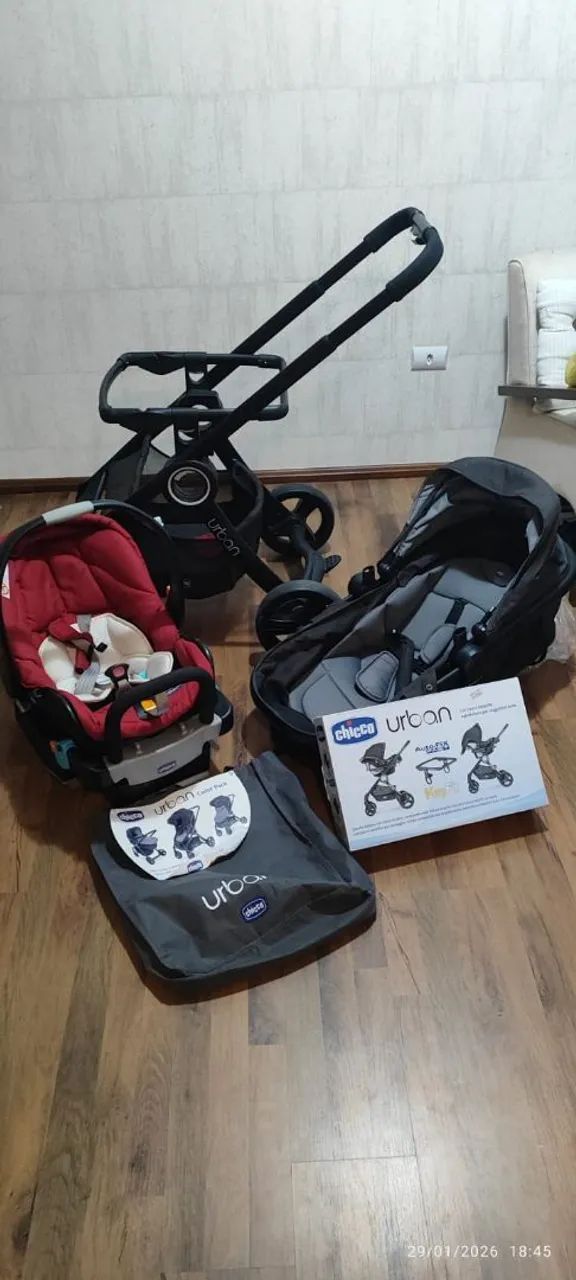 Carrinho 5 em 1 Chicco URBAN - Foto 5
