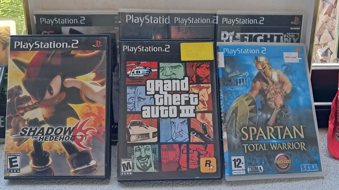 Coleção Gemes de PLAY STATION 2