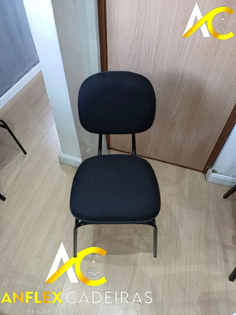 Cadeiras secretaria fixa para igrejas, escritórios e cursos  - Foto 2