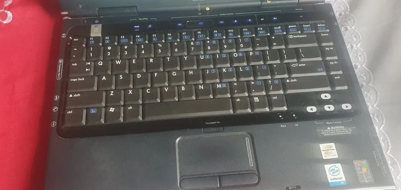Vendo notebook antigo HP Pavilion dv 1000 - Foto 5