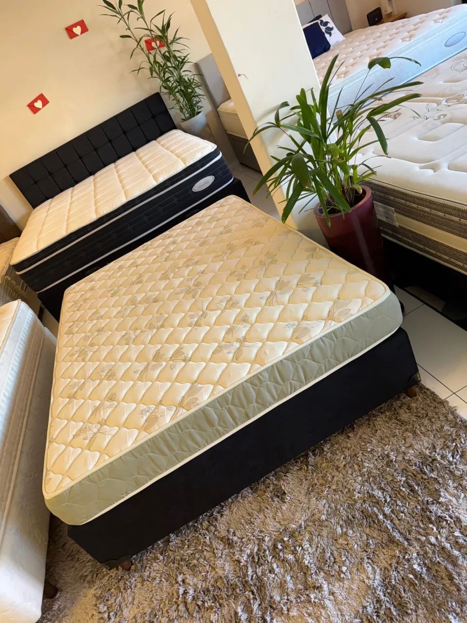 Cama de Casal BOX COM COLCHÃO - Entrego! 