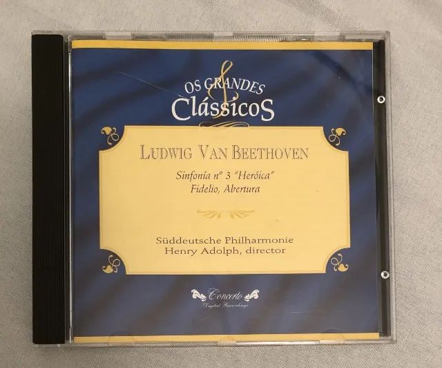 Cd Beethoven - Sinfonia N° 3 Heroica - Fidelio - Abertura