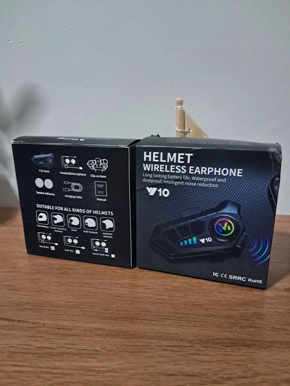 Intercomunicador Bluetooth para Capacete V10 | Atenda Chamadas e Ouça Música - Foto 5