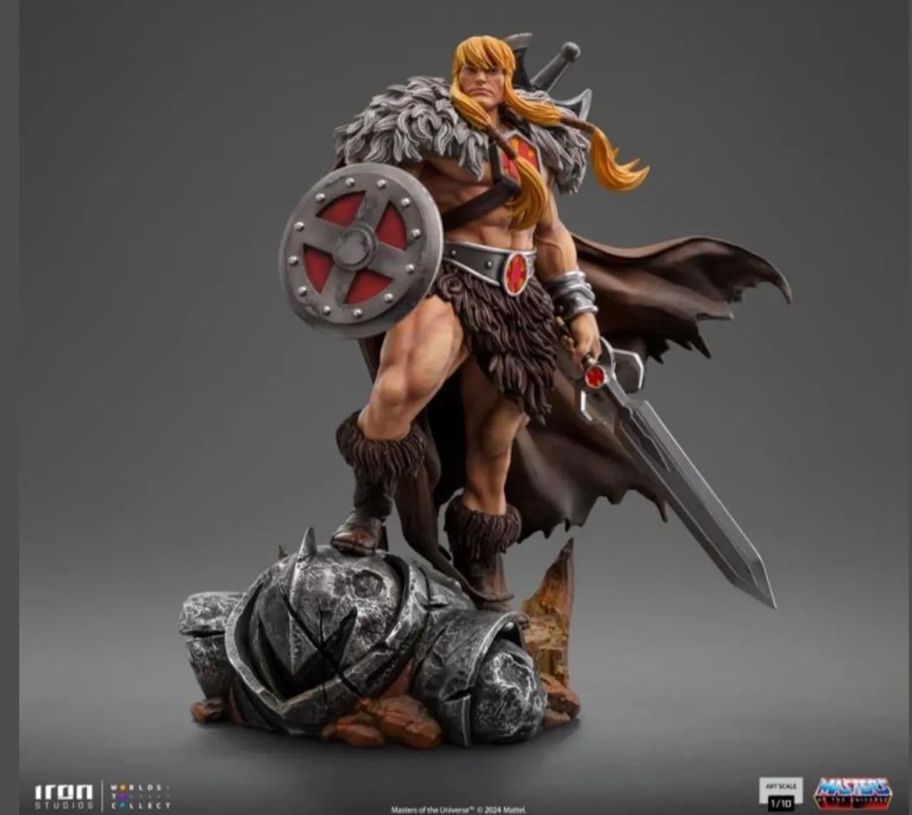 King Grayskull Iron Studios He-Man MOTU - Foto 3