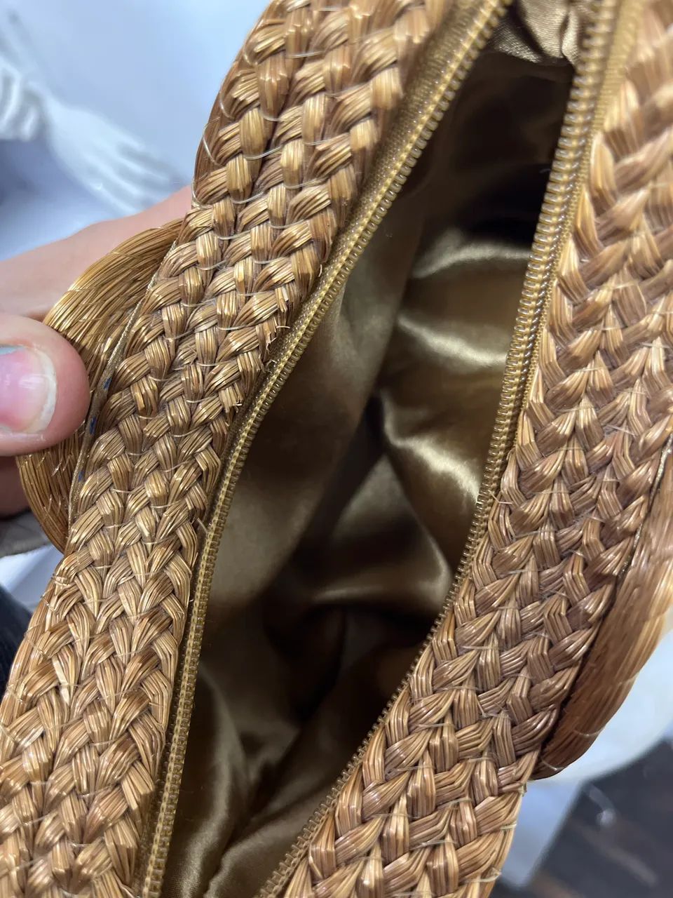 Bolsa de capim dourado  - Foto 4
