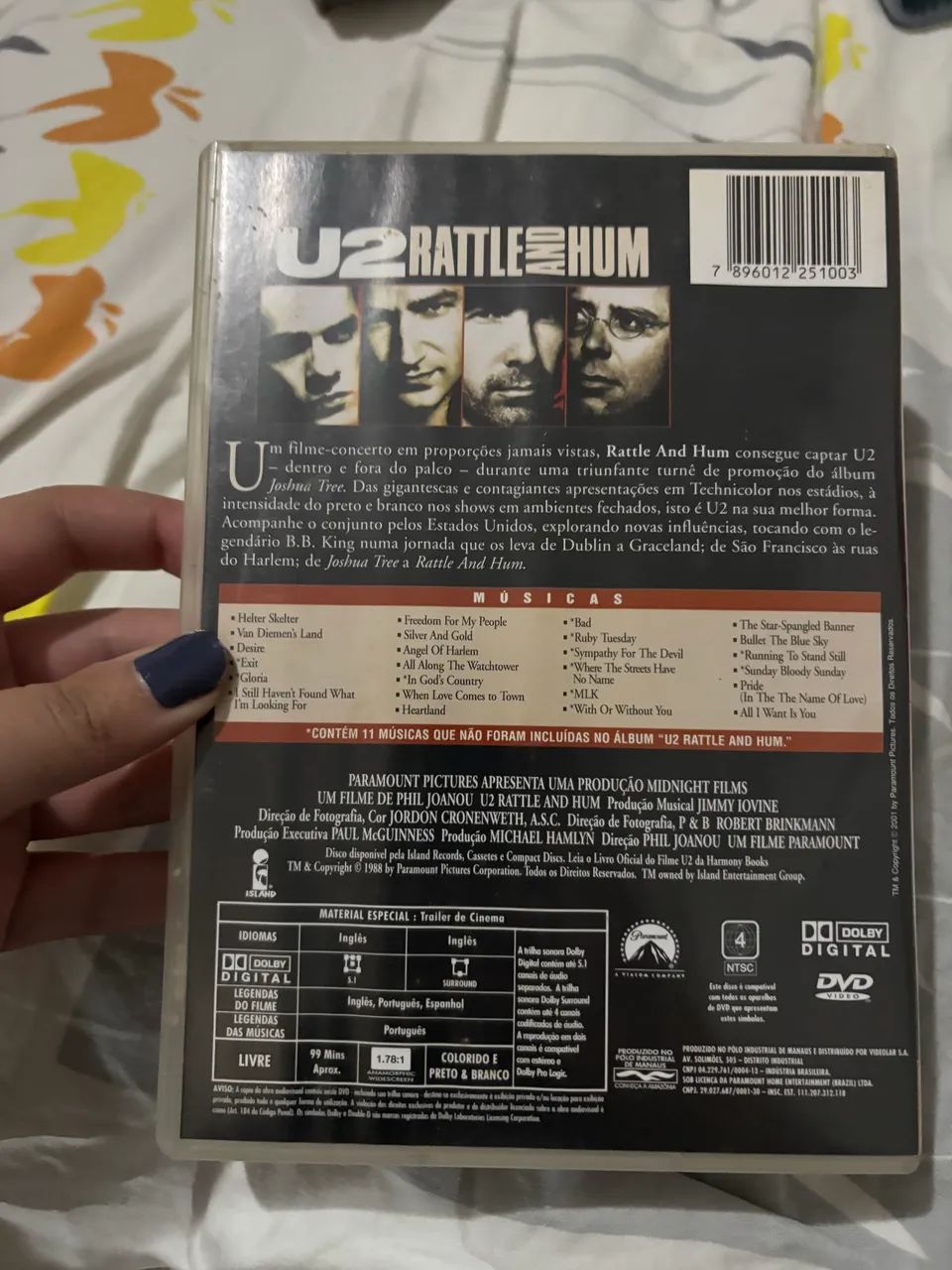 dvd u2 rattle and hum - Foto 2