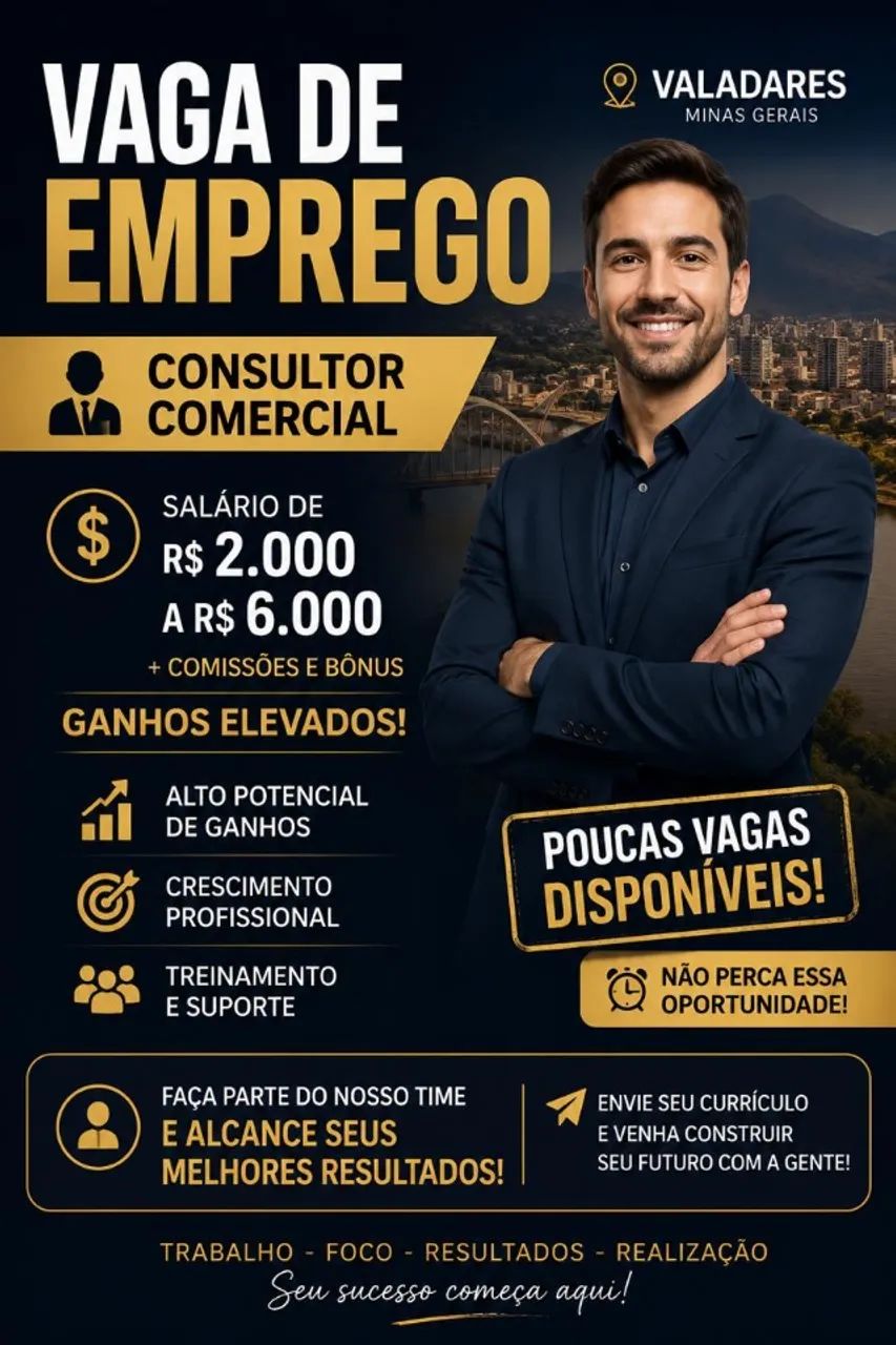 CONSULTOR DE VENDAS 