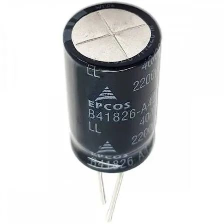 KIT 38x Capacitor Eletrolítico EPCOS 2200uF 16V 105°C - Foto 2