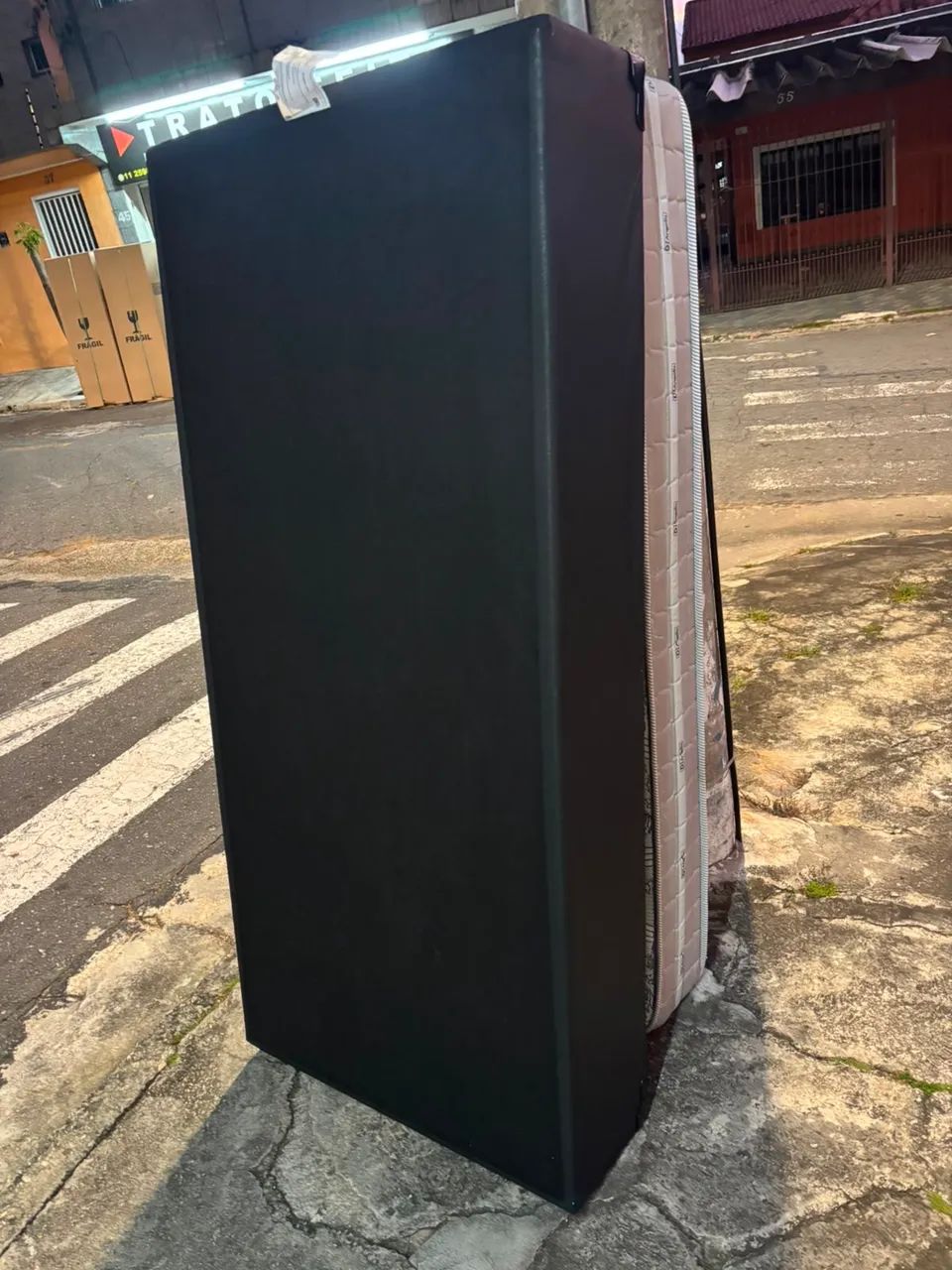 Cama box de solteiro ou colchão  - Foto 2