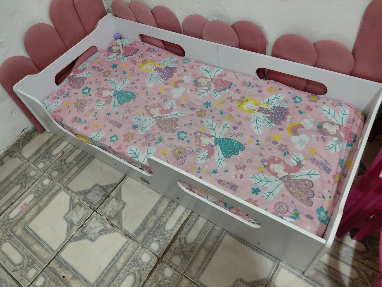 Cama de criança de chão nunca usada  - Foto 4