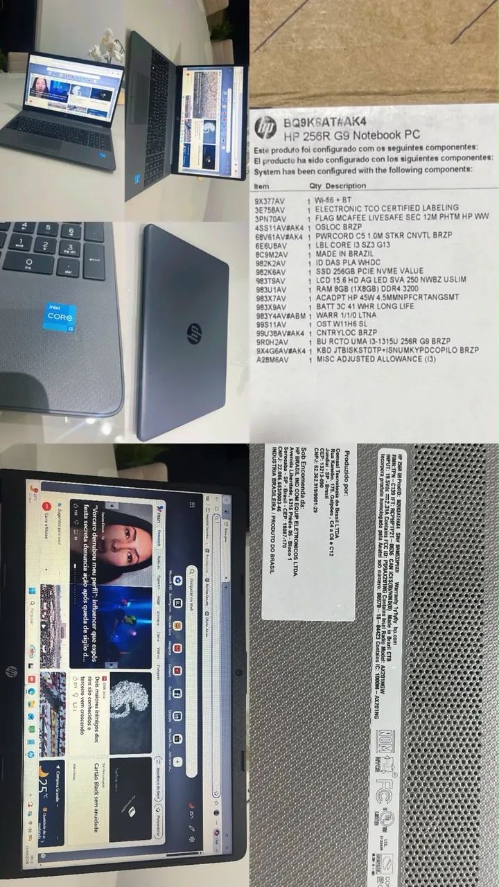 Notebook HP 