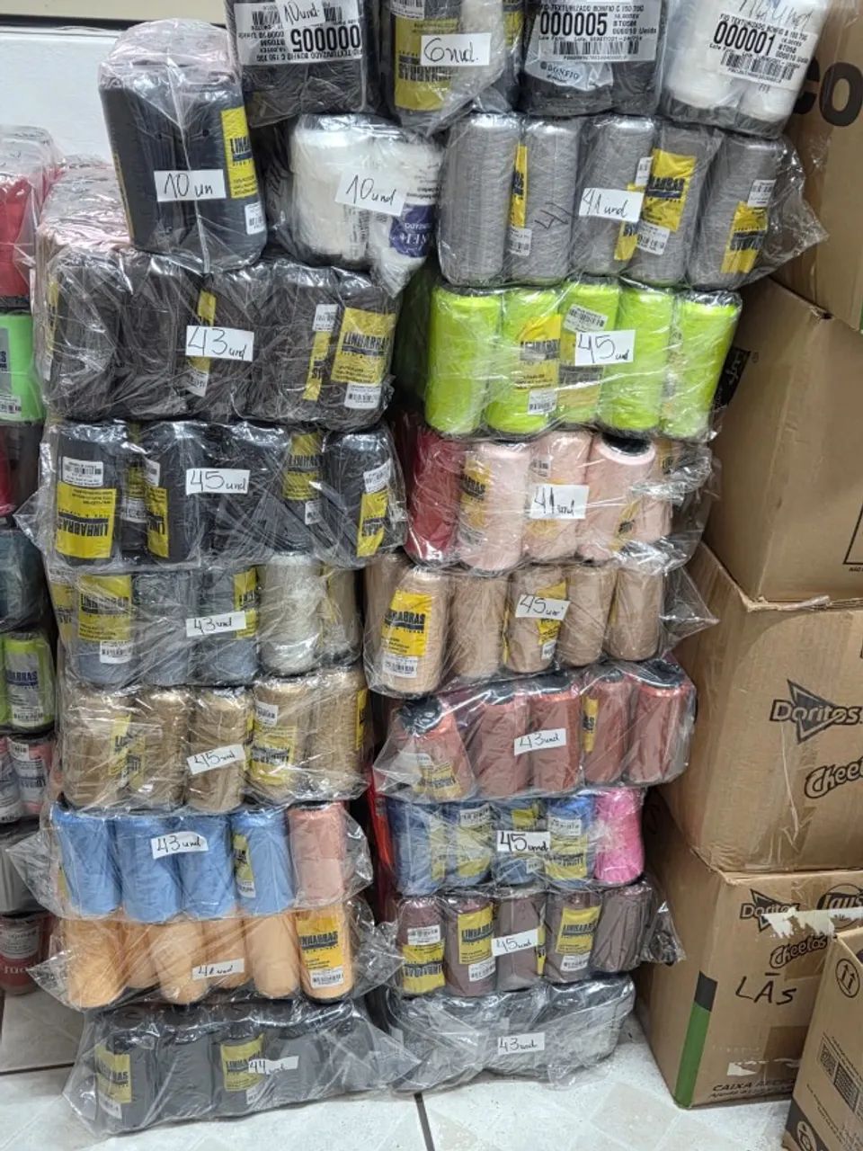 Estoque - Fio de Overlock