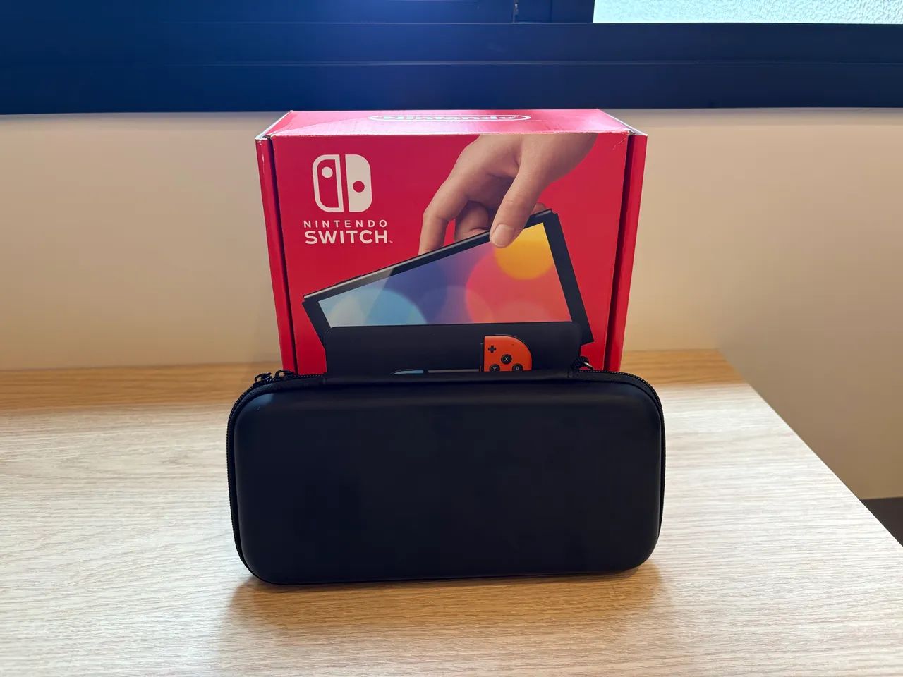 Nintendo Switch Oled - Excelente estado + case de proteção  - Foto 2