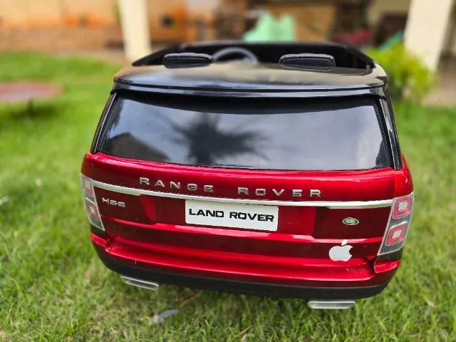 Carrinho Eletrico Infantil Range Rover Com 2 Assentos 24v Vermelho - Foto 2